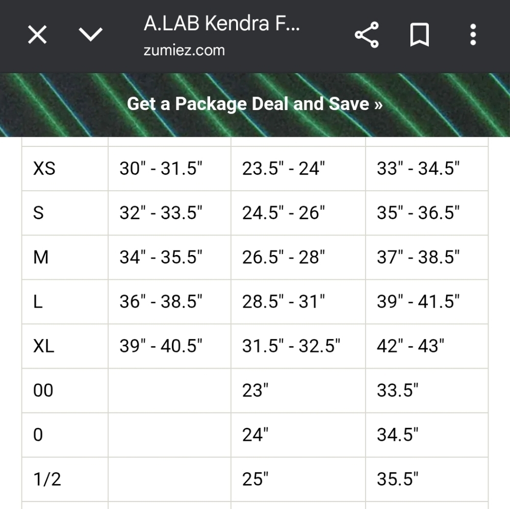 A. LAB Kendra Frog Green Half Zip Hoodie - Picture 7 of 7